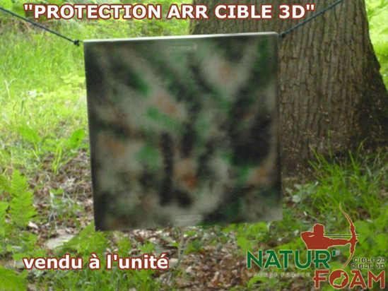 Image de Naturfoam Target 3d  Back Stop Protection 3D Eco