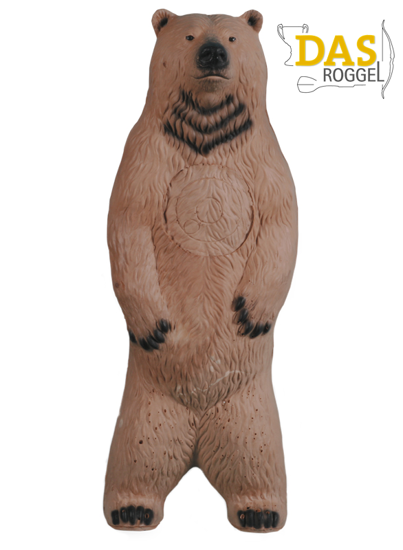 Picture of Rinehart Target 3D Small Bear Brown
