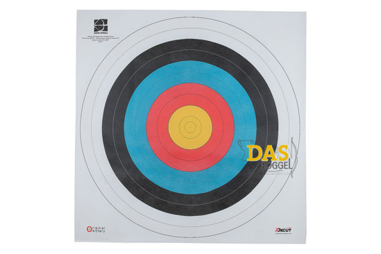 Picture of Decut Target Face Polyester  60 cm std 10 rings