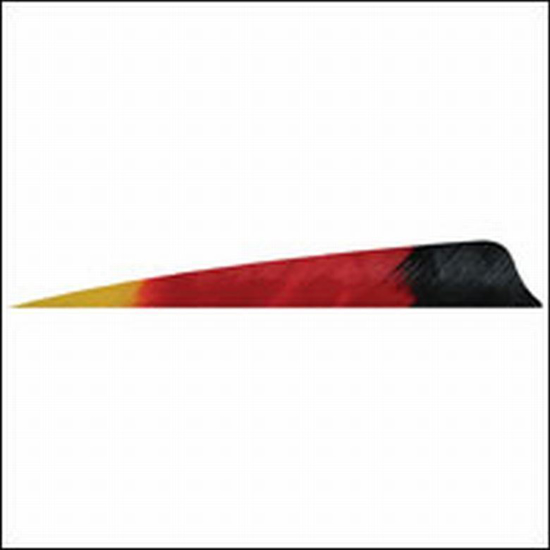 Gateway Feathers 4 Inch Patriot 3 Color Shield