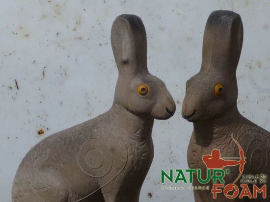 Target 3-D Naturfoam HARE - SITTING