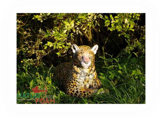 Target 3-D Naturfoam LEOPARD - RESTING