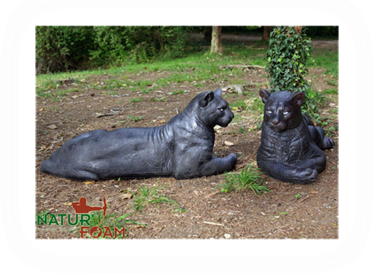 Target 3-D Naturfoam PANTHER BLACK