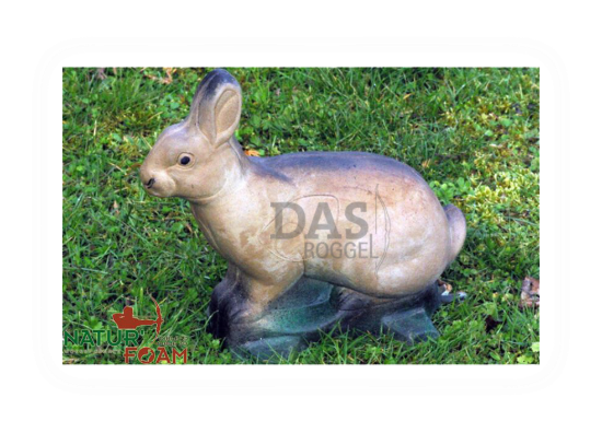 Target 3-D Naturfoam RABBIT - SITTING 2