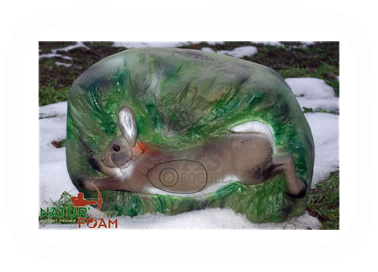 Target 3-D Naturfoam RABBIT - RUNNING