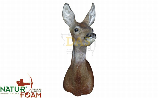 Image de Naturfoam Target 3d  Roedeer - Head