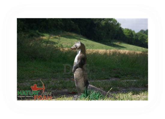 Target 3-D Naturfoam WEASEL - STANDING