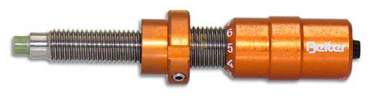 Beiter Button - Plunger Orange