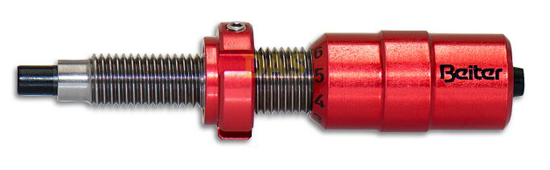 Beiter Button - Plunger  Red