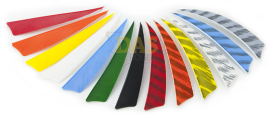 Picture of Feathers 3 Inch Shield 1 color