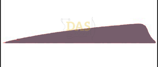 Picture of Feathers 4 Inch Shield 1 color
