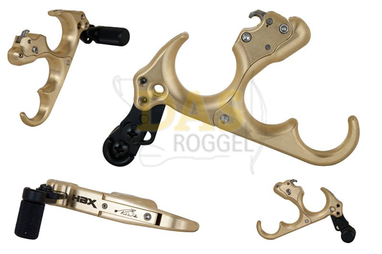 Image de Release Hand Held  'Honey Badger X' Back Tension 3 Finger Large Bras
