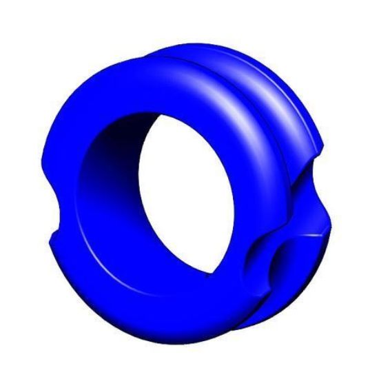 Peep sight G5 Meta Peep Blue