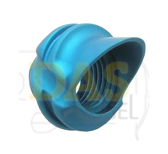 Peep sight Housing Only Pro Series Hooded Blue