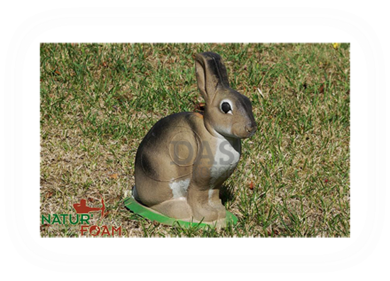 Target 3-D Naturfoam RABBIT - SITTING 1