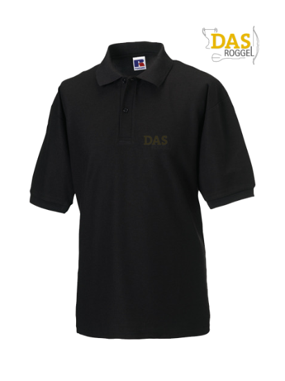 Image de Polo Shirt Classic Z539 65-35% Noir XS-6XL