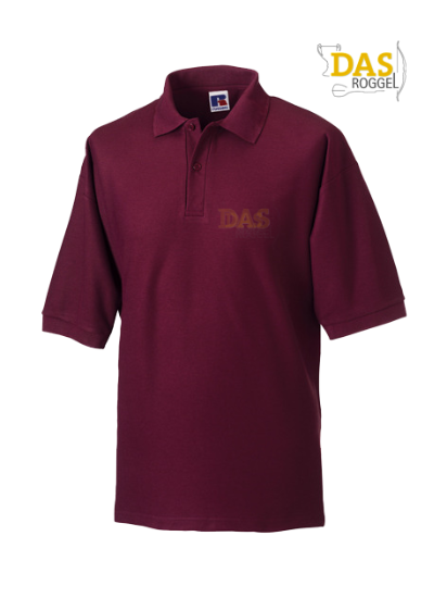 Image de Polo Shirt Classic Z539 65-35% Burgundy