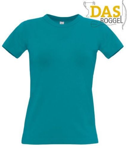 T-Shirt B&C 190 Women Diva Blue