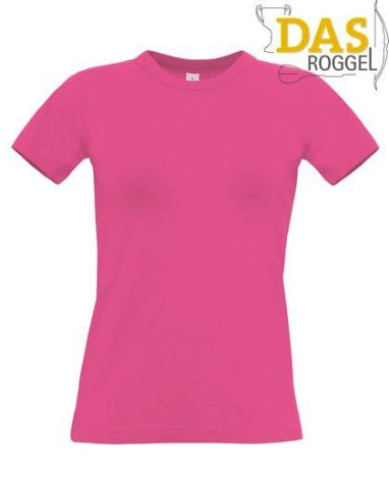T-Shirt B&C 190 Women Fuchsia