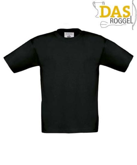 T-Shirt B&C 190 Kids Black