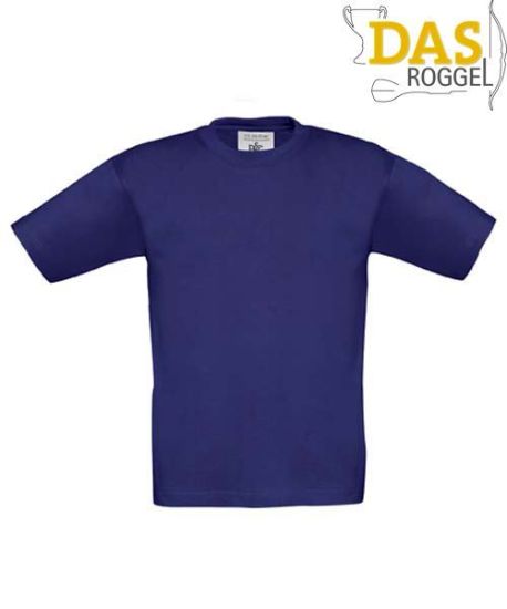 T-Shirt B&C 190 Kids Indigo