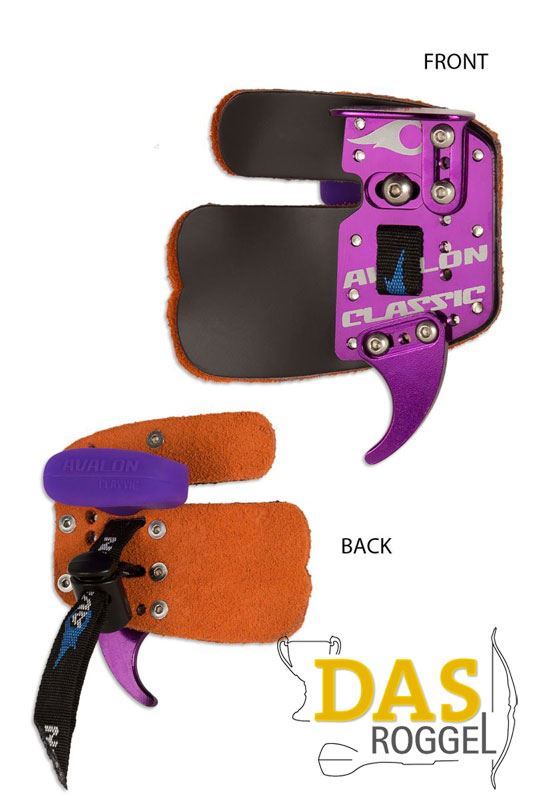 Avalon Tab Classic A3 Leder Purple