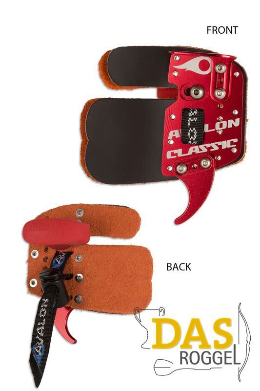 Avalon Tab Classic A3 Leder Red