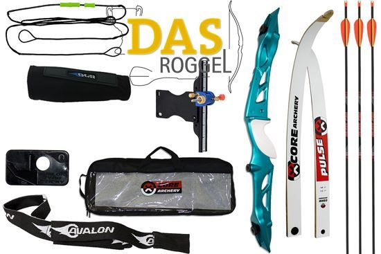 Boogset Core Jet Metal Pulse, Bowset Core Jet Metal Pulse, Bogensatz Core Jet Metal Pulse teal