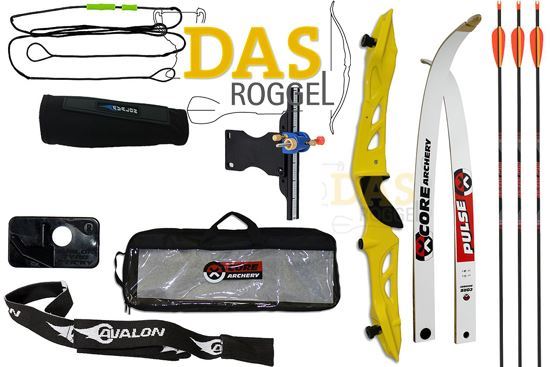 Boogset Core Jet Metal Pulse, Bowset Core Jet Metal Pulse, Bogensatz Core Jet Metal Pulse Yellow