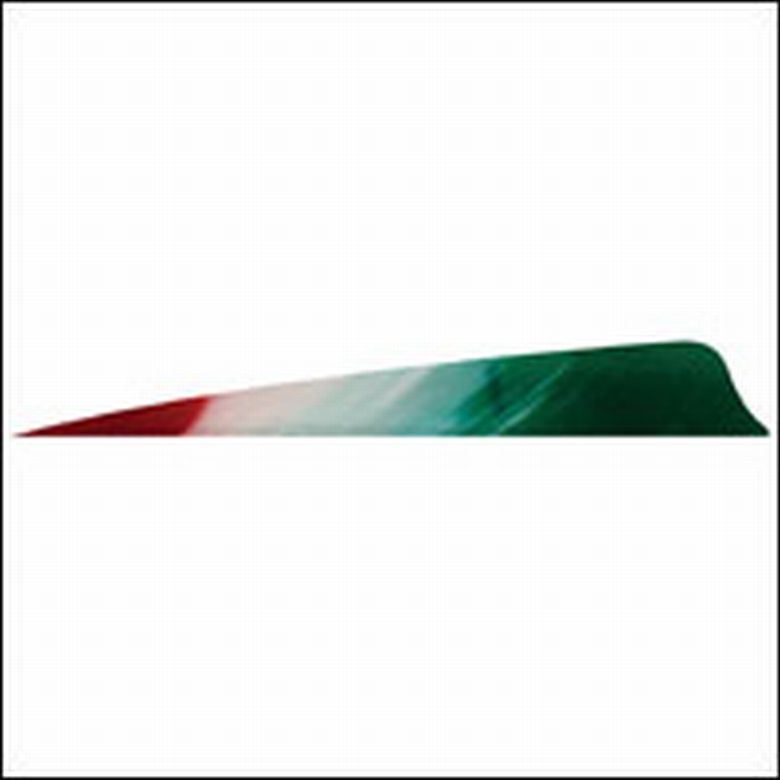 Gateway Feathers 4 Inch Patriot 3 Color Shield
