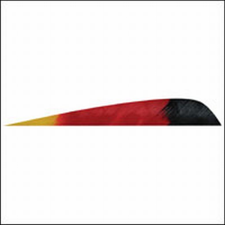 Gateway Feathers 4 Inch Patriot 3 Color Parabol 