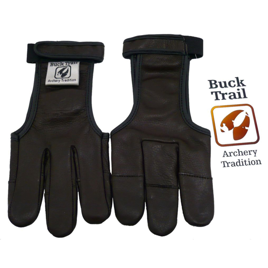 Picture of Shooting Glove Bucktrail Full Palm Deerleather