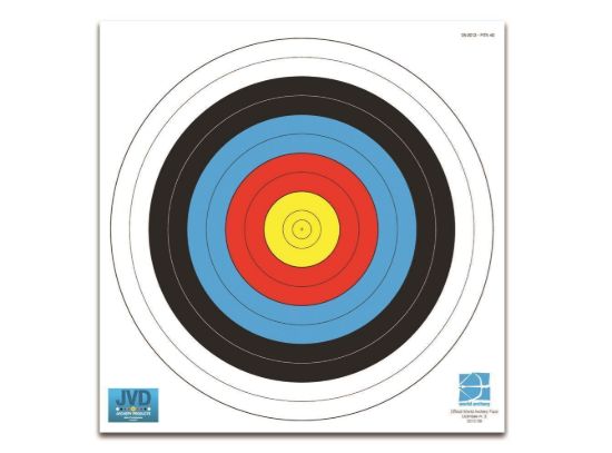 JVD Target Fita Faces 40 Cm Reinforced Paper