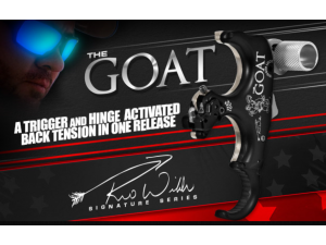 Truball Release Hand Held ''The Goat" Trigger and Hinge activated Back Tension in one
