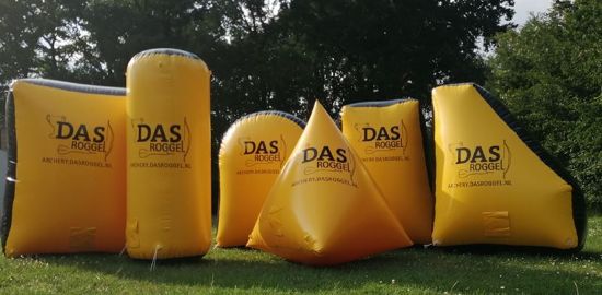 Bunkers Opblaasbaar set van 6 st voor o.a archery Tag - Attack