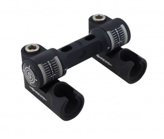 Shrewd Atlas Double Adjustable V-Bar met disconnect