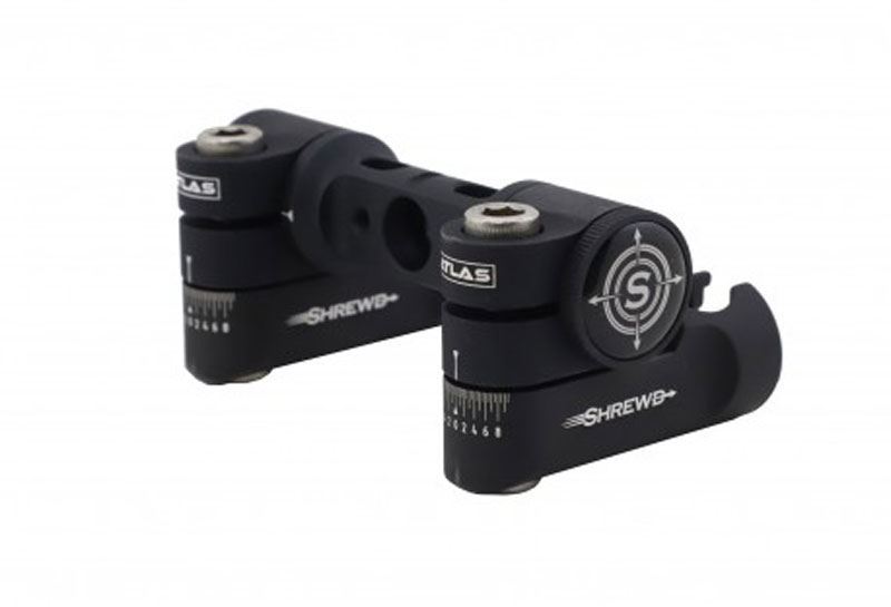 Shrewd Atlas Double Adjustable V-Bar met disconnect