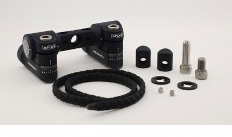 Shrewd Atlas Double Adjustable V-Bar met disconnect