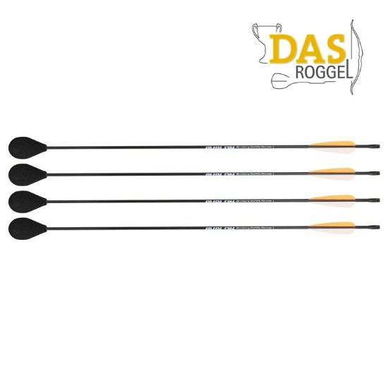 Avalon Larp Pijl archery attack Box 4 pcs 29 Inch Veer Orange, Avalon Larp Arrow Archery Attack 29 Inch Box 4 pcs vane Orange