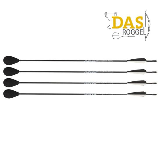 Avalon Larp Pijl archery attack Box 4 pcs 29 Inch Veer Zwart, Avalon Larp Arrow Archery Attack 29 Inch Box 4 pcs vane Black