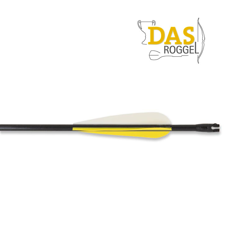 Avalon Larp Pijl archery attack Box 4 pcs 29 Inch Veer Geel, Avalon Larp Arrow Archery Attack 29 Inch Box 4 pcs vane Yellow
