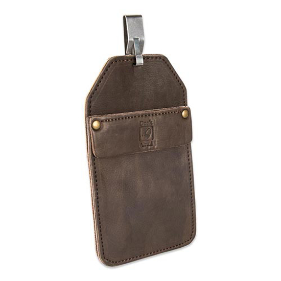 Image de Back Pocket Quiver 21 cm Leather Brown