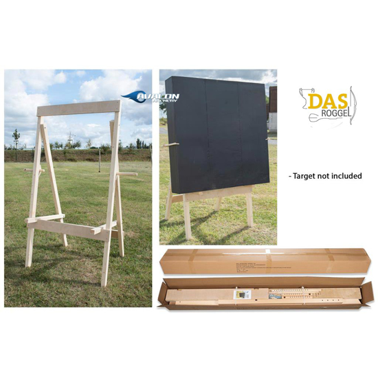 Picture of Avalon target stand Deluxe  wood for min 90 cm