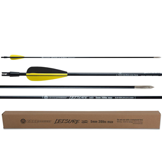 Picture of Glasfiber Arrows Core Leisure 28" max 20 Lbs 5 mm
