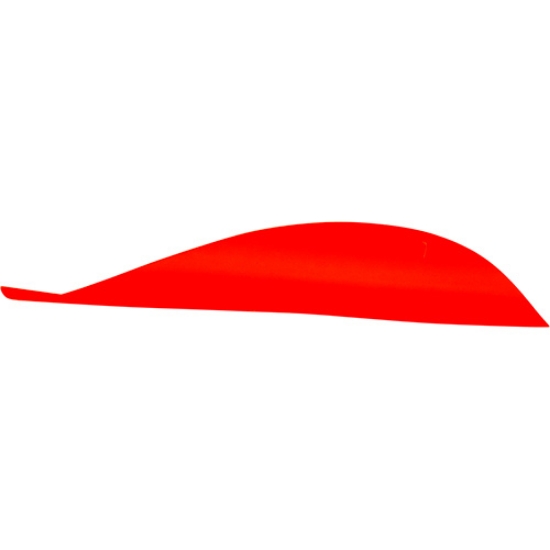 Image de Empennages Plumes Spin Wing 2-13/16 ROUGE