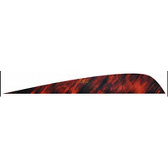 Picture of Feathers Tre Bark 4 Inch Red Parabol RW