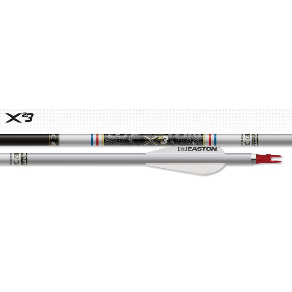 Bild von Easton X23 Pfeilshaft 2 Toned Schwarz Silber