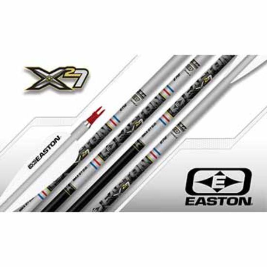 Picture of Easton X27 Shaft 2 Toned Black Silver 12pk