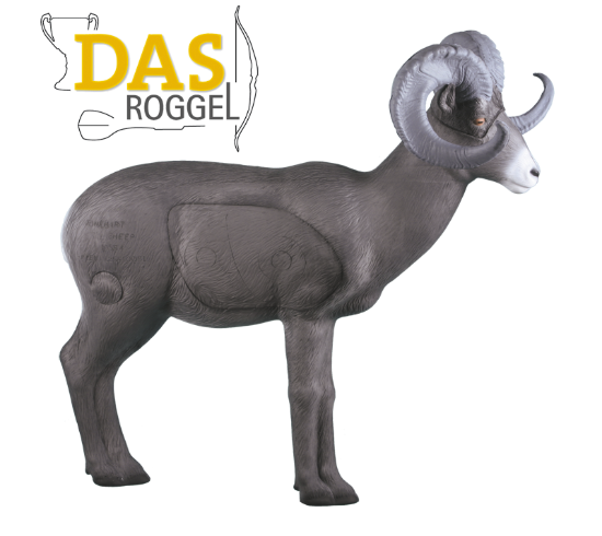Picture of Rinehart Target 3D Standing Sheep Stone
